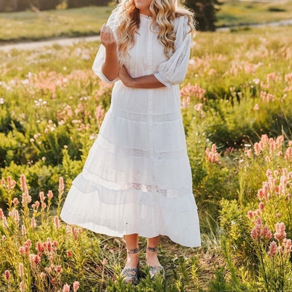 Love Shack Fancy Midi Dress - Picture 3 of 3